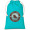 Altitude Allsorts Midi Cotton Drawstring Pouch - Turquoise