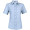 Ladies Short Sleeve Oxford Shirt - Light Blue