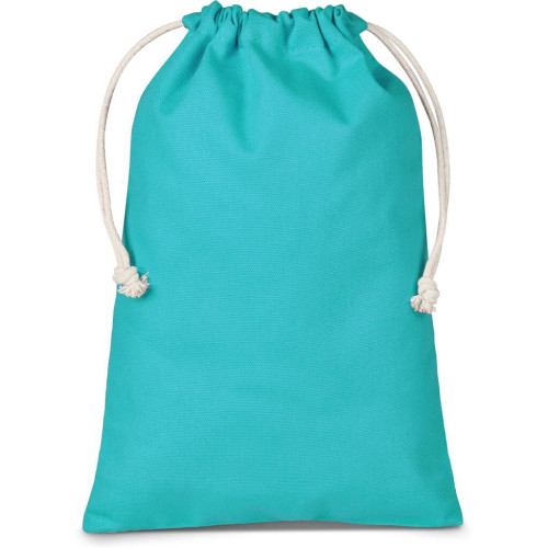 Altitude Allsorts Midi Cotton Drawstring Pouch - Turquoise