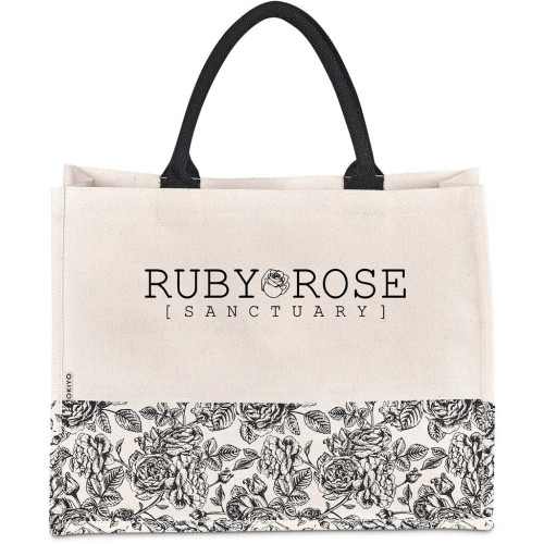 Okiyo Hana Printed Cotton Tote