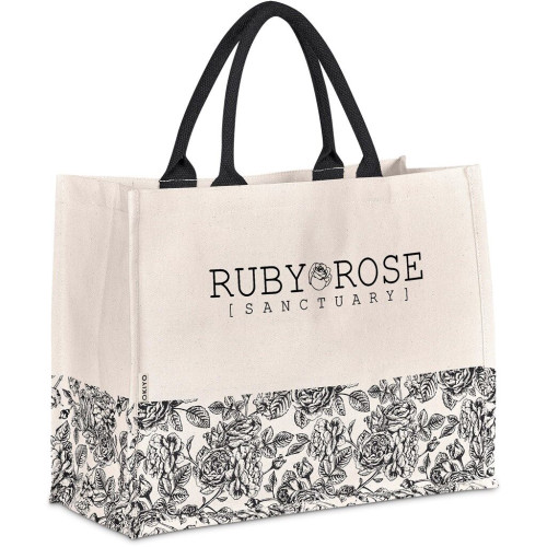 Okiyo Hana Printed Cotton Tote