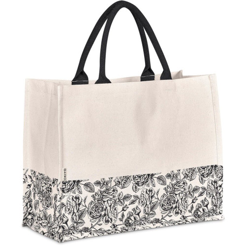 Okiyo Hana Printed Cotton Tote
