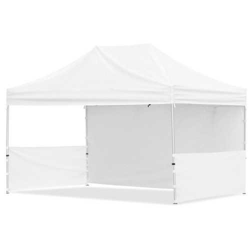 Coated Steel Sublimated Gazebo 4.5m x 3m - 1 Long Full-Wall Skin - 2 Short Half-Wall Skins