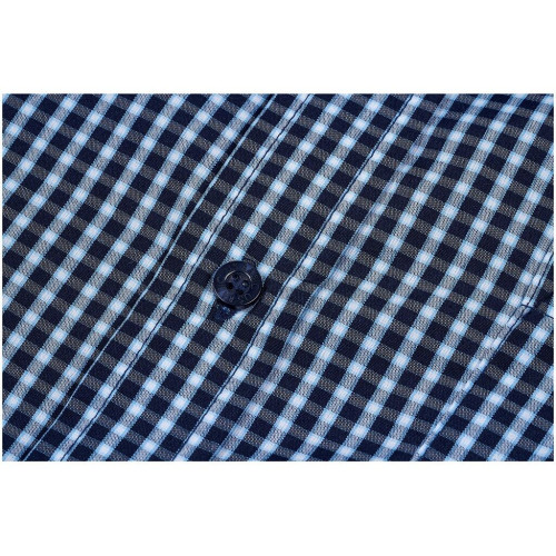 Mens Long Sleeve Kenton Shirt - Navy